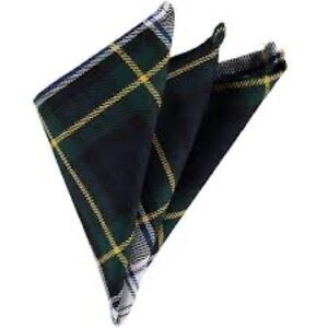 Plaid Scarf V Shape OSFM